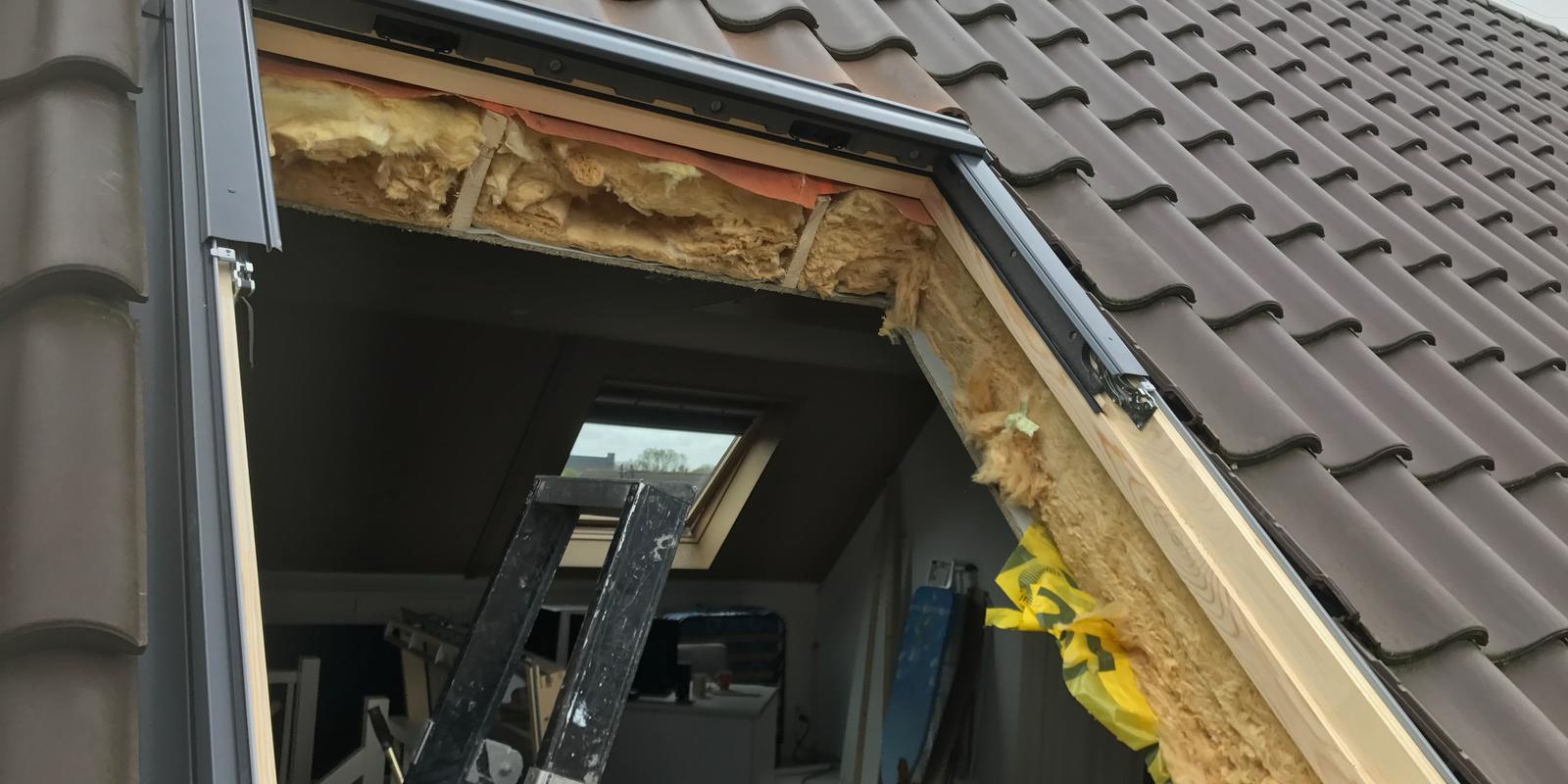 dakvenster plaatsen